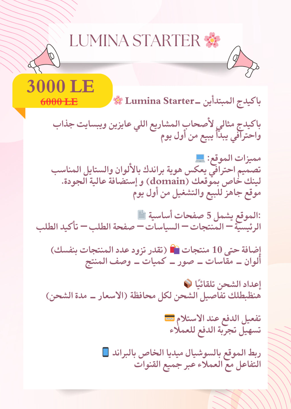 Lumina Web Starter Package